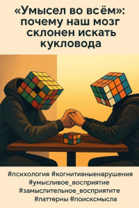 Агентность или &laquo;умысел во всём&raquo;: